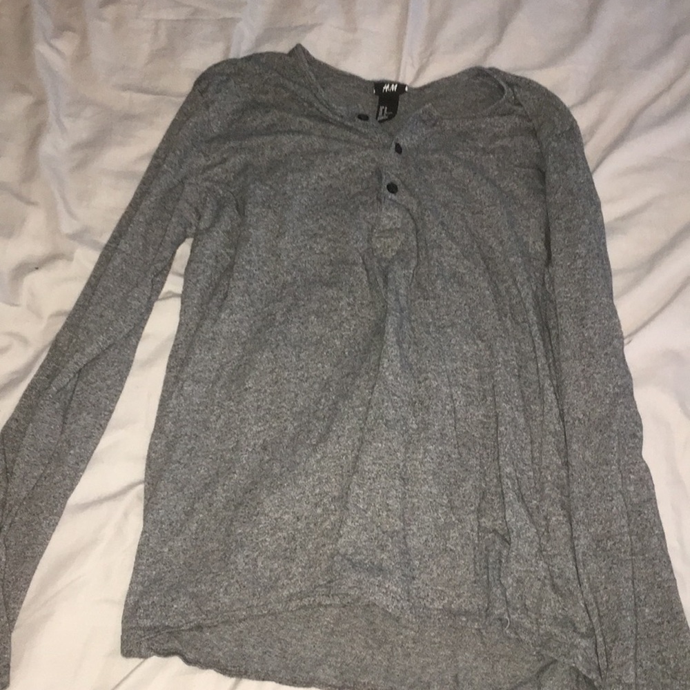 H&M LONG SLEEVE HENLEY